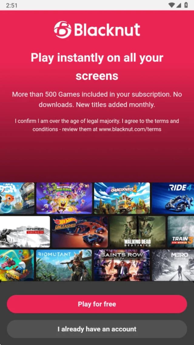 Blacknut Cloud Gaming screenshot 2