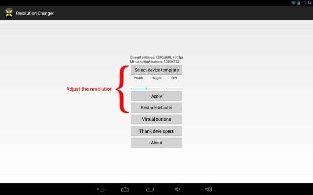 Resolution Changer screenshot 6