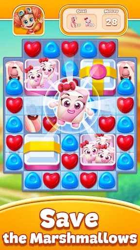 Candy Pop Story : Match 3 screenshot 1