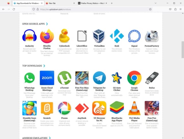 Mozilla Firefox Portable screenshot 4