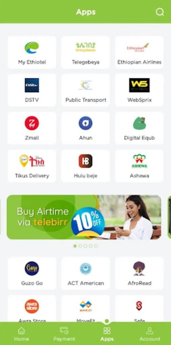 telebirr screenshot 4