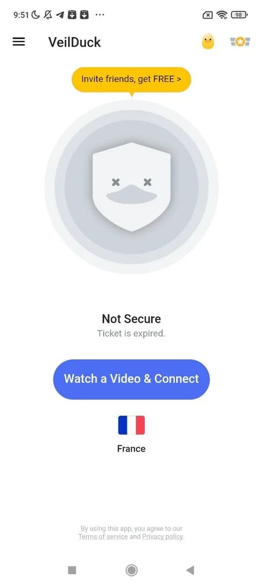 Veilduck VPN screenshot 4