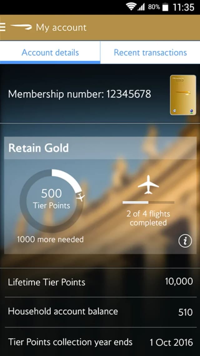British Airways screenshot 5