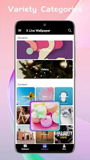 X Live Wallpaper - HD 3D/4D screenshot 6