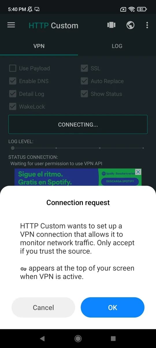 HTTP Custom screenshot 2