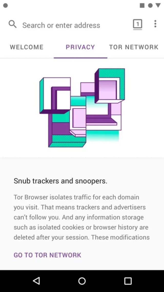 Tor Browser Alpha screenshot 2
