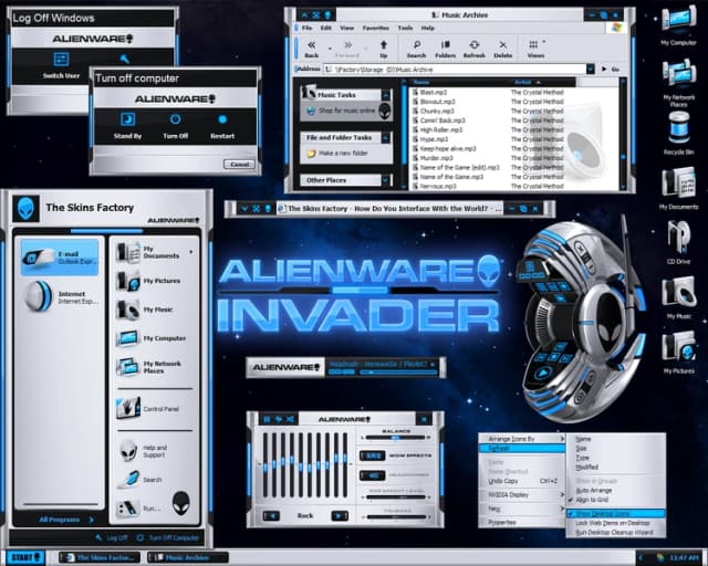 AlienGUIse screenshot 1