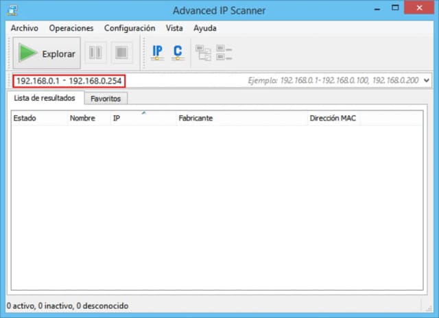 Advanced IP Scanner screenshot 1
