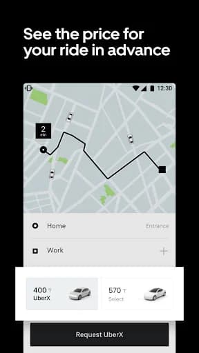 Uber KZ — order taxis screenshot 2