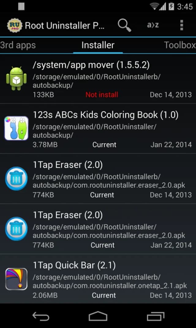 Root Uninstaller screenshot 4