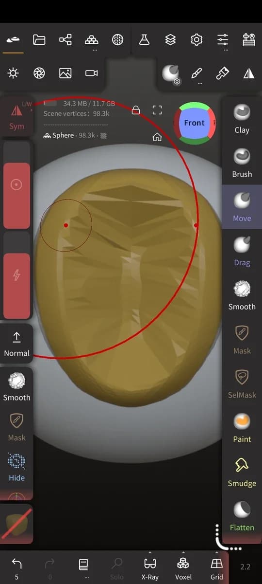 Nomad Sculpt screenshot 3