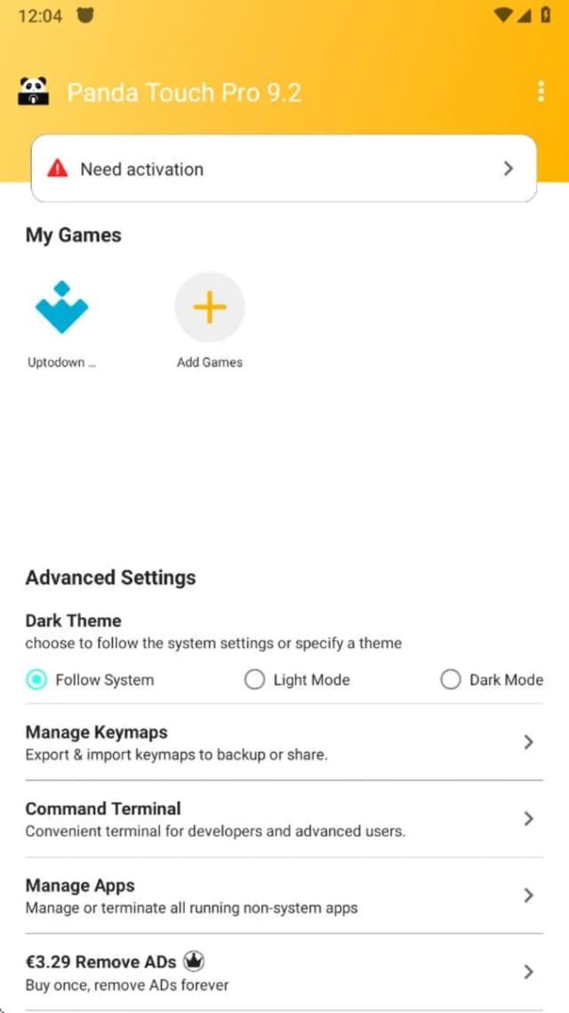 Panda Touch Pro screenshot 1