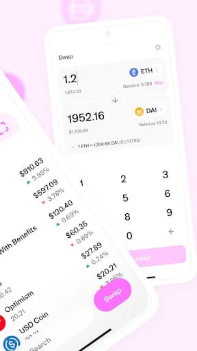 Uniswap: Crypto & NFT Wallet screenshot 3