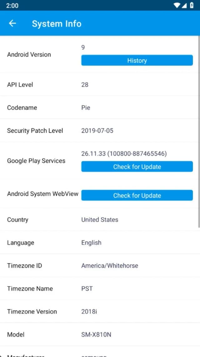 System Update for Android screenshot 2