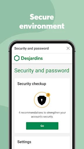 Desjardins mobile services screenshot 3