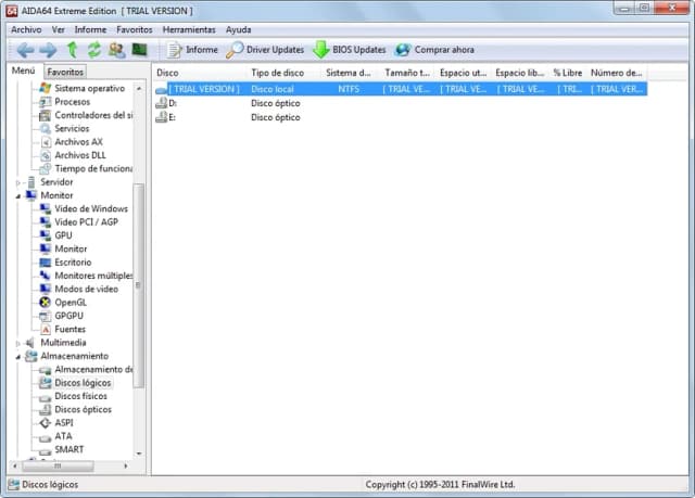 Aida64 Extreme screenshot 2