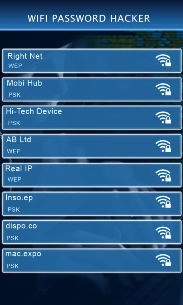 Wifi Password Hacker screenshot 5