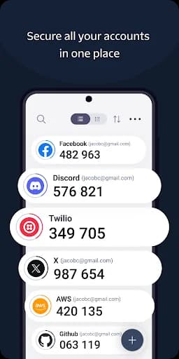 Twilio Authy Authenticator screenshot 2