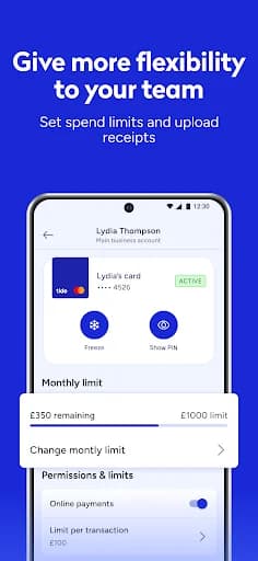 Tide Business Current Account screenshot 5