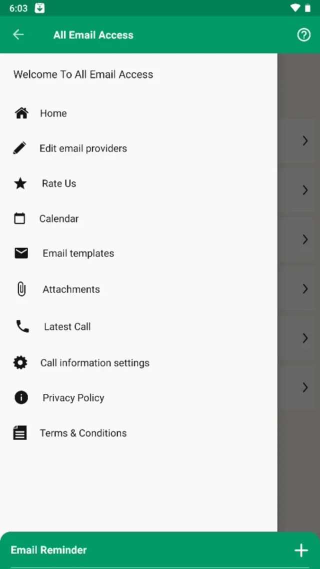 All Email Access screenshot 2