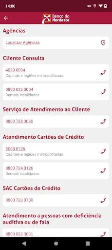 Banco do Nordeste Mobile screenshot 4