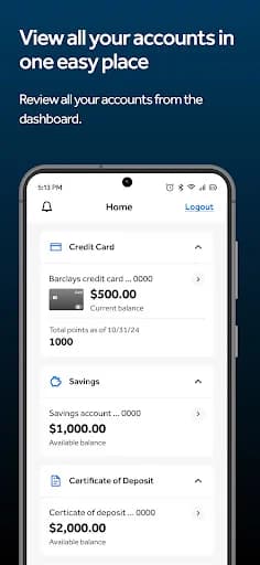 Barclays US screenshot 3
