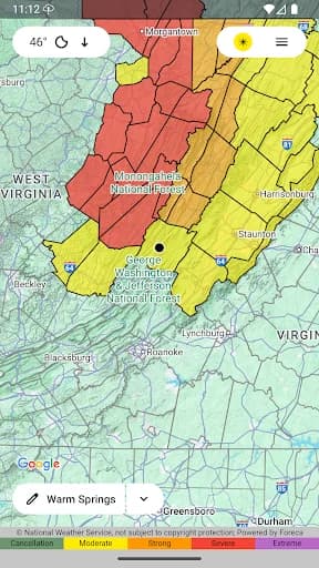 UnWX (Severe Weather Alerts) screenshot 3