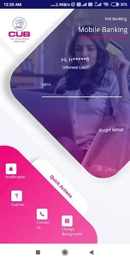 CUB All in one Mobile App screenshot 1