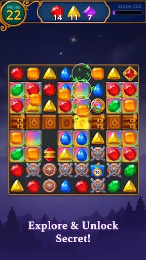 Jewels Magic: Mystery Match3 screenshot 3