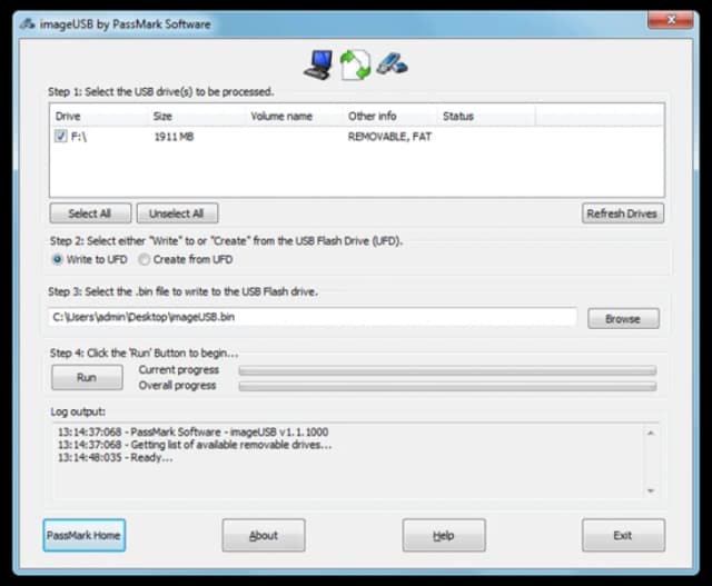 ImageUSB screenshot 5