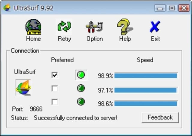 UltraSurf screenshot 4