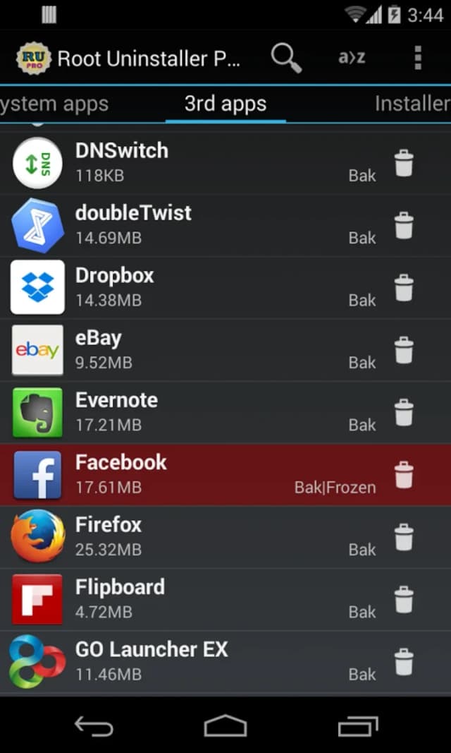 Root Uninstaller screenshot 6