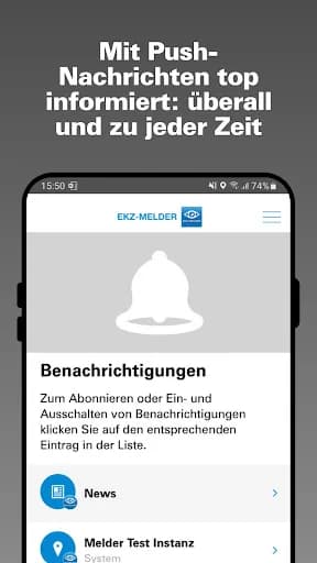 EKZ-Melder screenshot 2