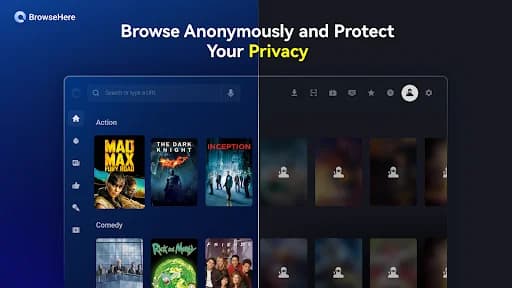 Browser TV Web - BrowseHere screenshot 6