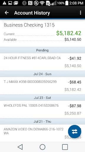 Neches FCU screenshot 2
