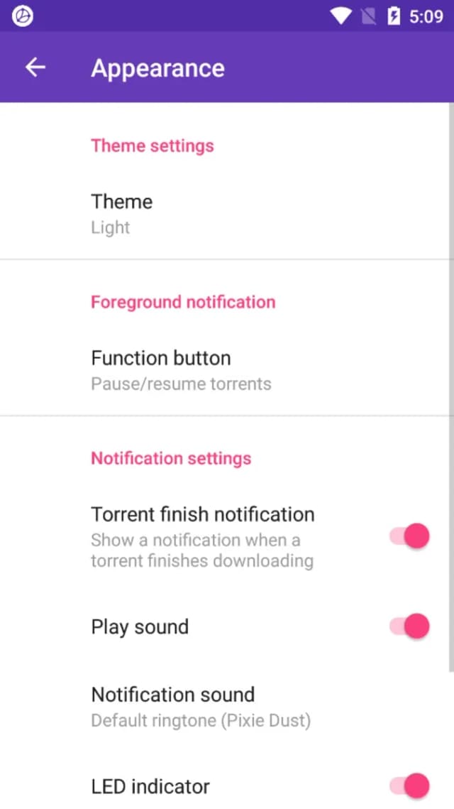 LibreTorrent screenshot 3
