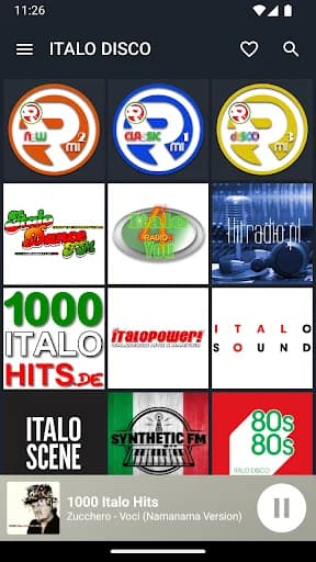 ITALO DISCO – Music Radio screenshot 1