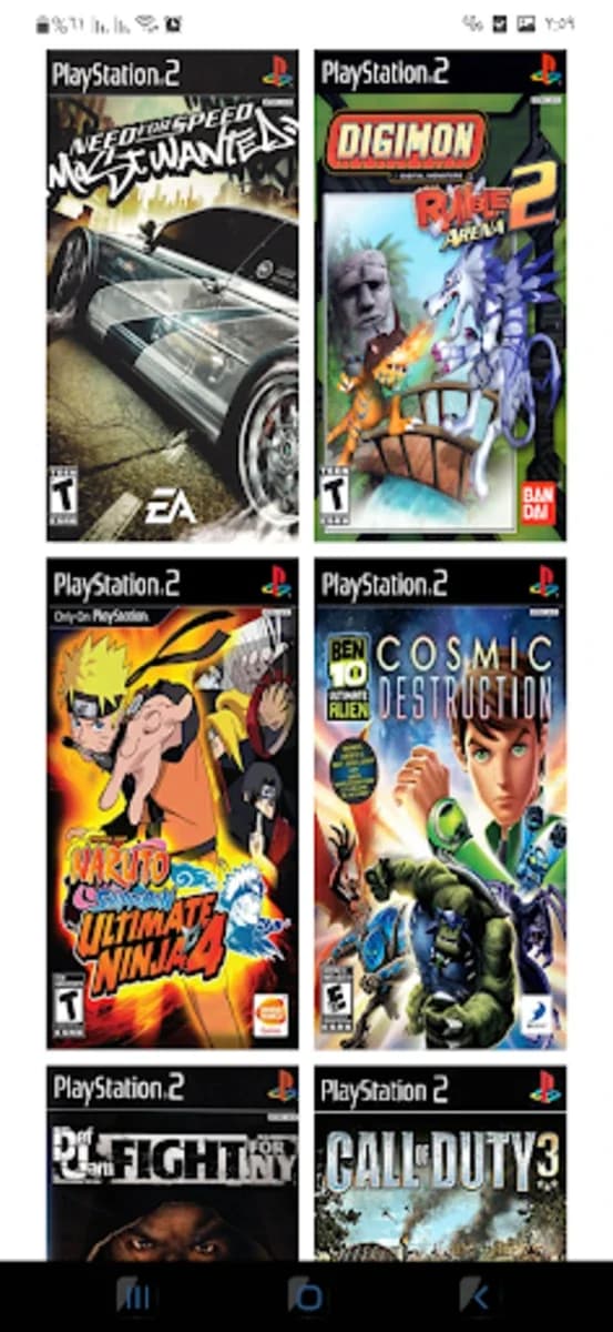 PS2 ISO Games Emulator screenshot 2