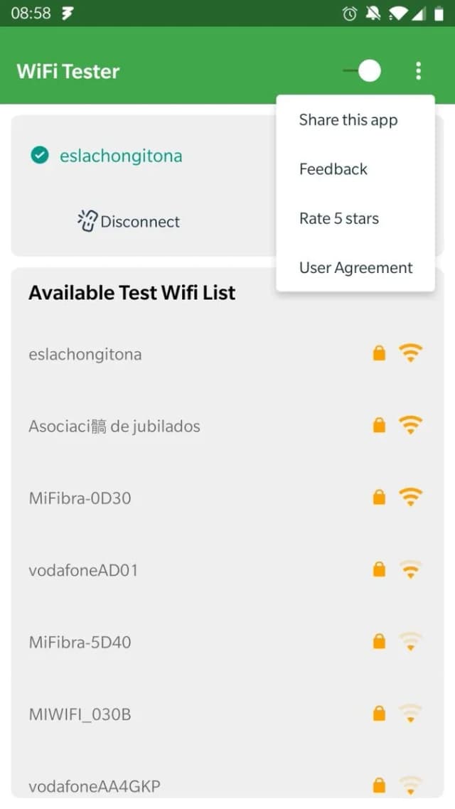 WiFi Tester(No Root) screenshot 4