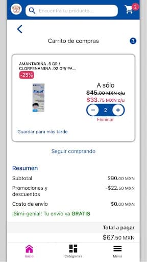 Farmacias de Similares screenshot 5