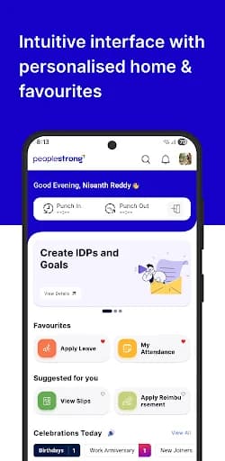 PeopleStrong screenshot 1
