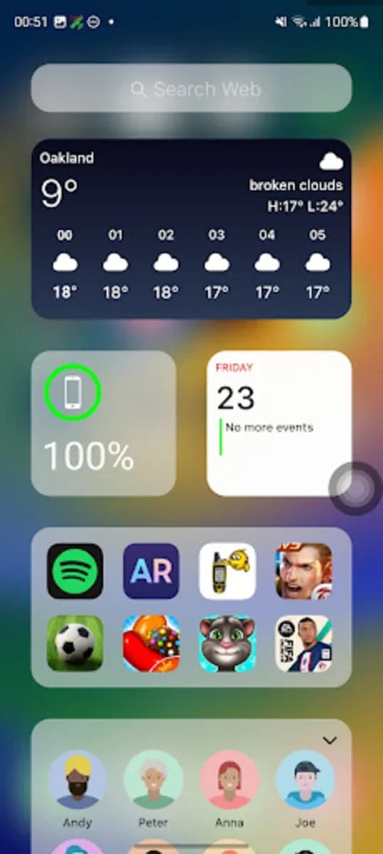 Launcher iOS 26 screenshot 2