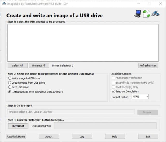 ImageUSB screenshot 4
