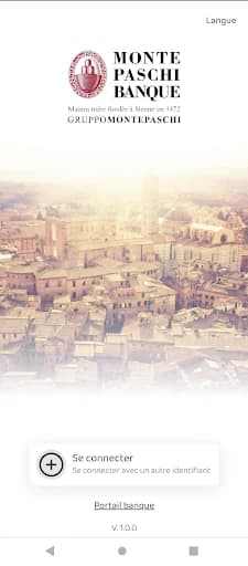 Webline - Monte Paschi Banque screenshot 1