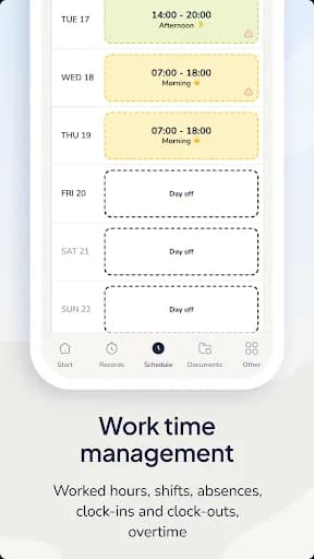 Bizneo HR App screenshot 3