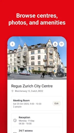 Regus: Offices & Meeting Rooms screenshot 5