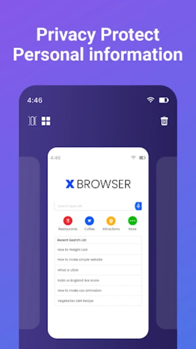 XNX xBrowser screenshot 3