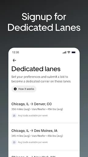 Uber Freight screenshot 5