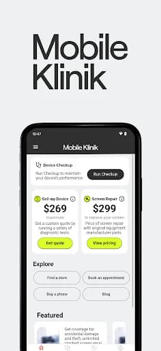 Mobile Klinik Device Checkup screenshot 1