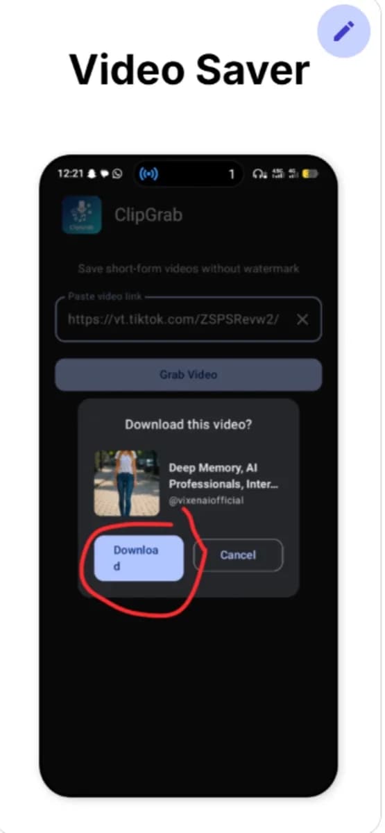 ClipGrab screenshot 1